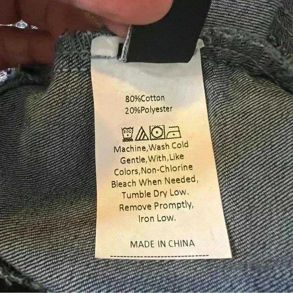 SHEIN Jean Bodysuit - Picture 5 of 5